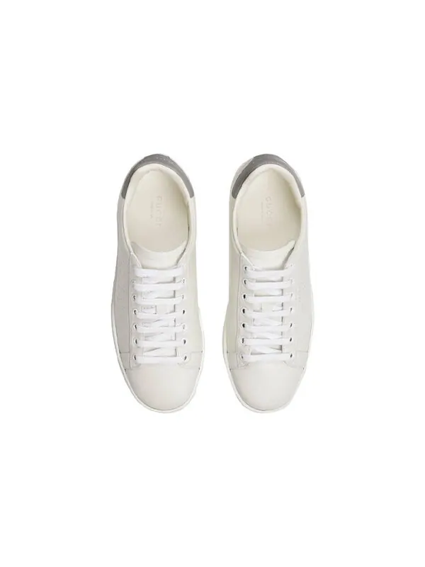 Кроссовки ace 'interlocking g - white grey' Gucci — изображение 4 из 4, белый
