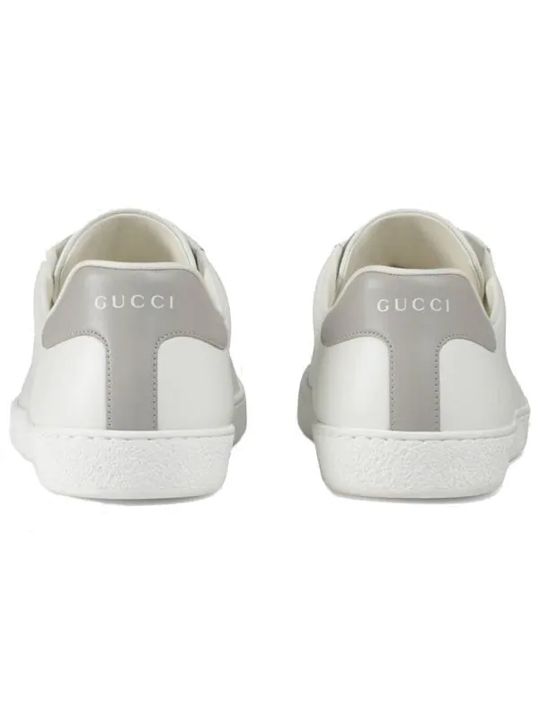 Кроссовки ace 'interlocking g' Gucci — изображение 4 из 4, белый