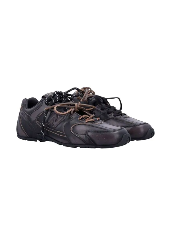 Кроссовки x miu miu 530 sl 'black' New Balance — изображение 2 из 3, черный/черный