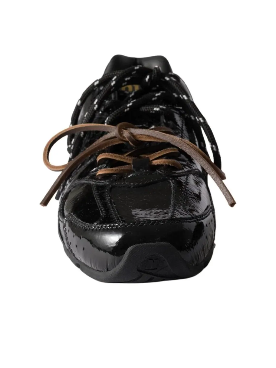 (WMNS) New Balance x Miu Miu 530 SL 'Black Patent' — изображение 3 из 3, черный
