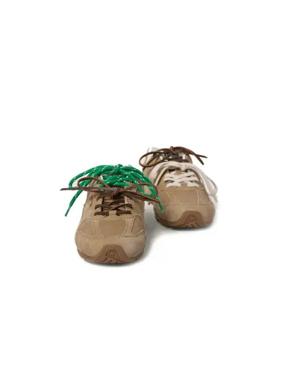 Кроссовки 530 x miu miu suede mesh 'ecru' New Balance — изображение 4 из 5, экру