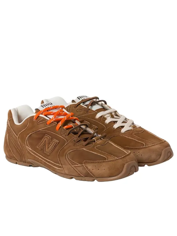 Кроссовки x miu miu 530 sl 5e165e-z5o-f0401 New Balance — изображение 1 из 3, коричневый