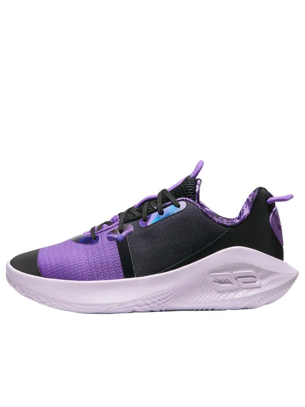 Кроссовки curry 6 flotro 'tour' Under Armour — изображение 1 из 4, черный/фиолетовый