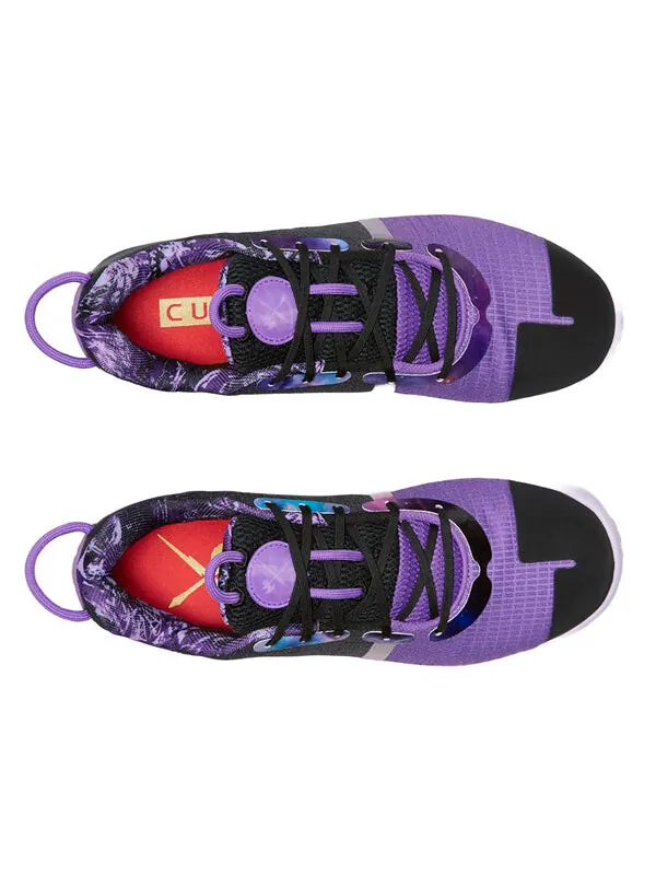 Кроссовки curry 6 flotro 'tour' Under Armour — изображение 4 из 4, черный/фиолетовый
