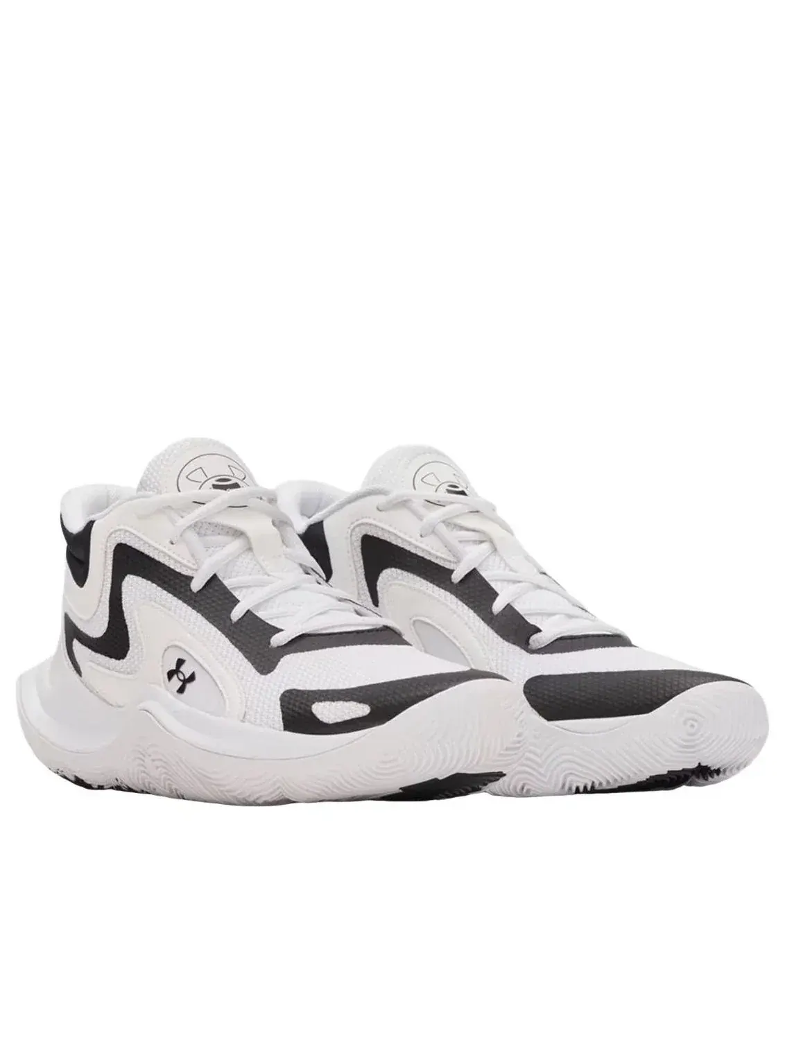 Кроссовки Under Armour Jet '25 'White Black' — изображение 2 из 4, белый