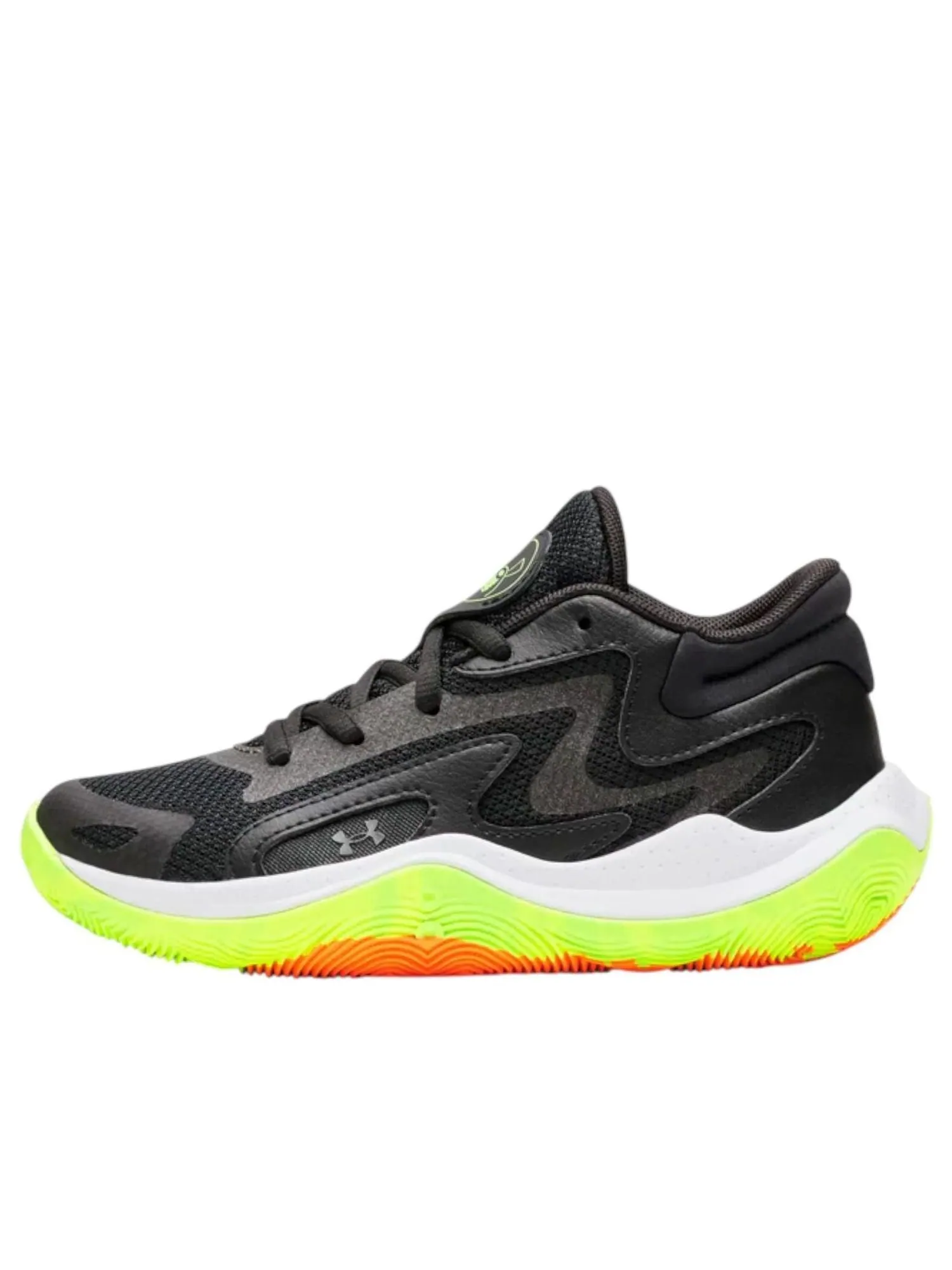 (PS) Under Armour Jet '25 'Metallic Black Hyper Green' — изображение 1 из 5, металлик черный/зеленый