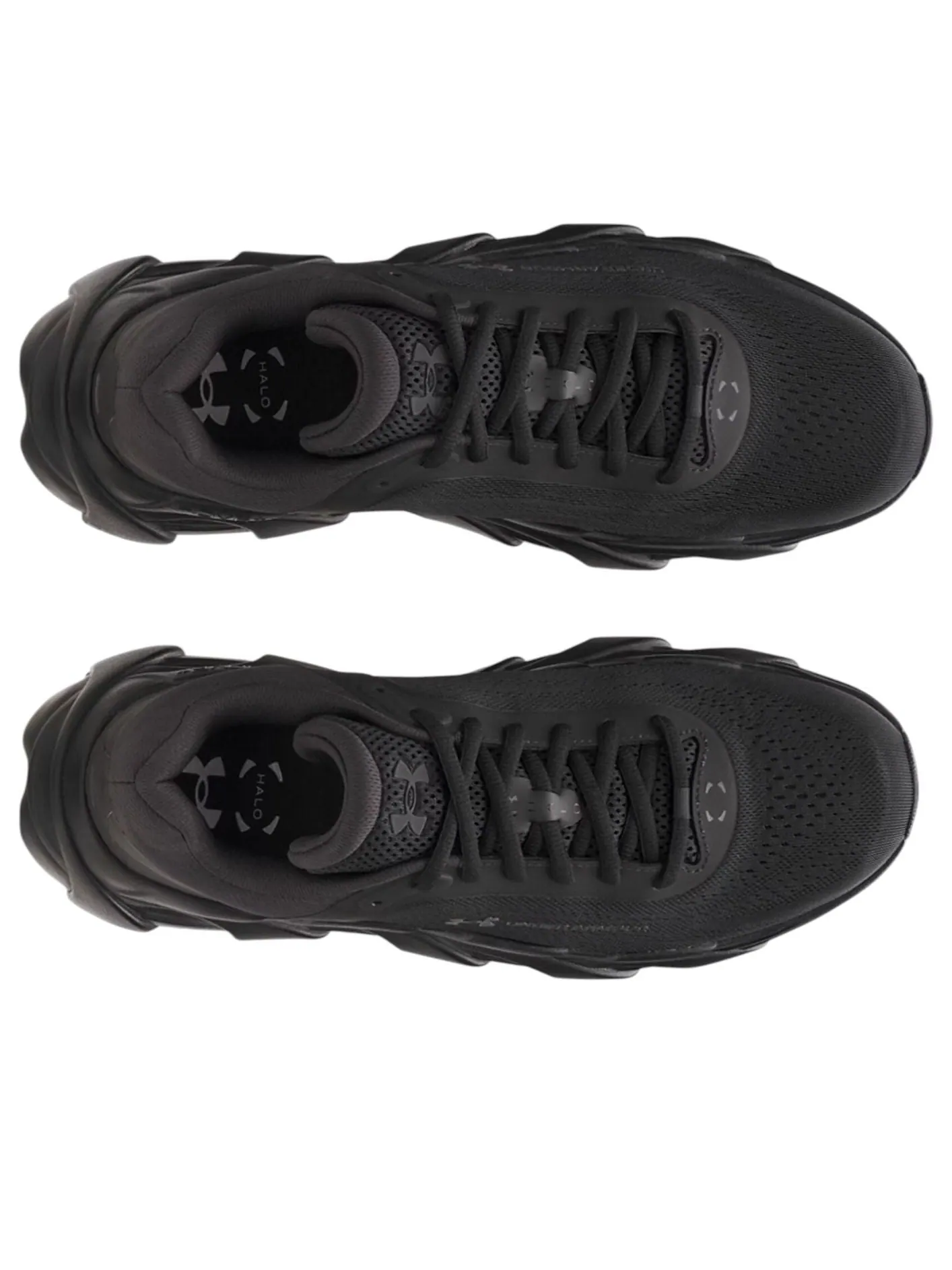 Кроссовки Under Armour UA Halo Runner 'Black' — изображение 4 из 5, черный