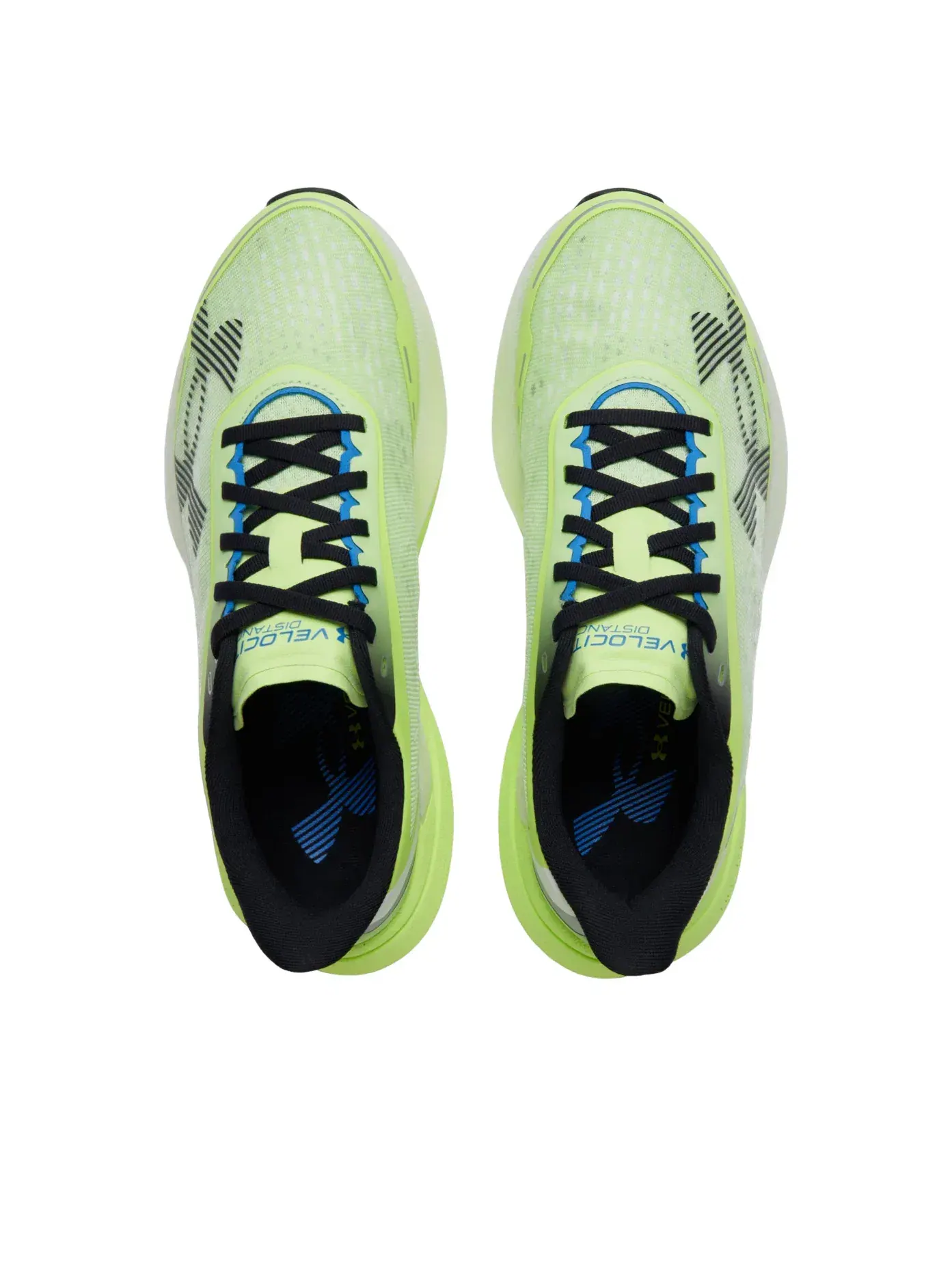 Кроссовки Under Armour Velociti Distance 'Lumos Lime Distant Gray Black' 6006030-712 — изображение 3 из 5, зеленый