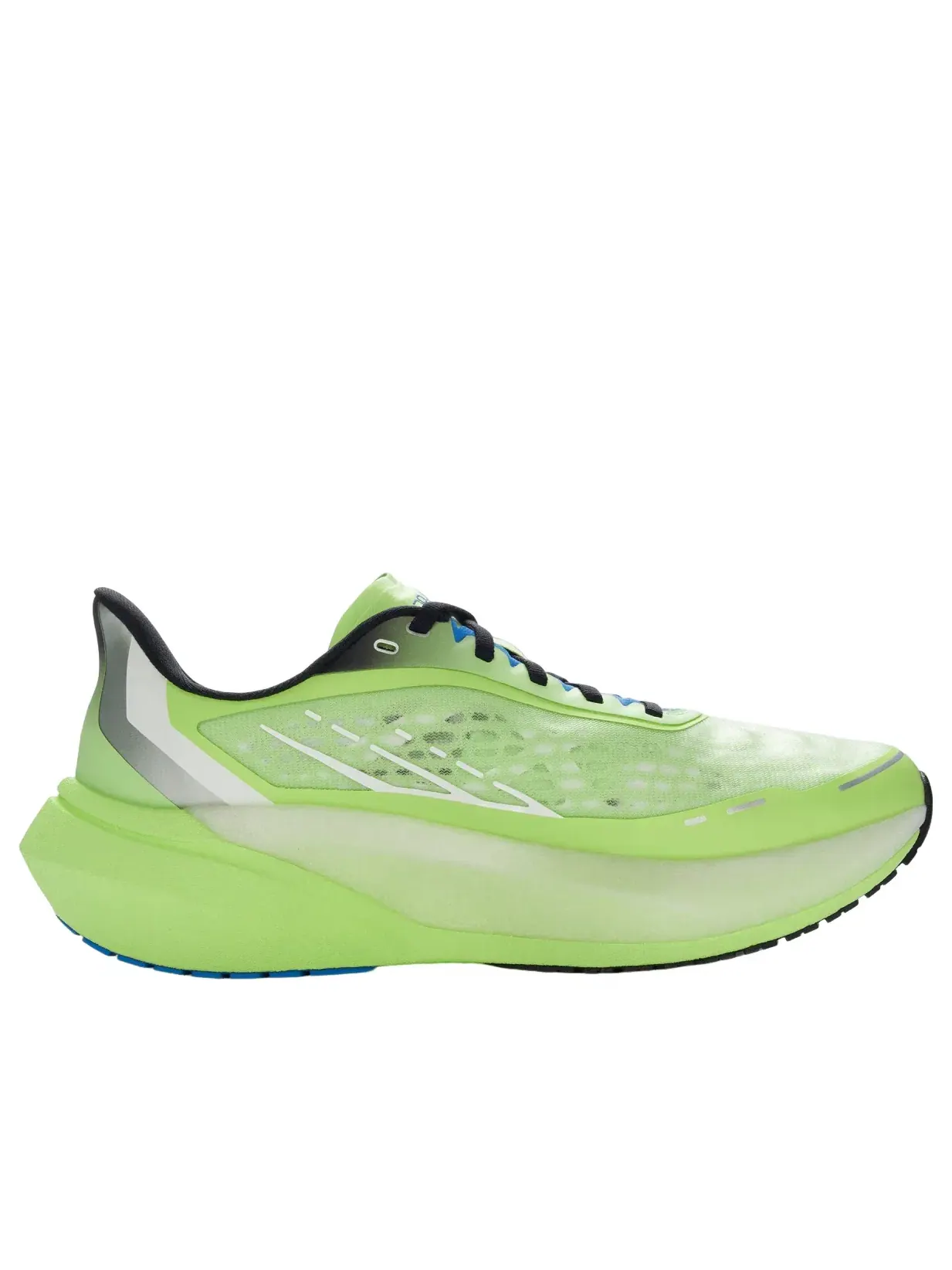 Кроссовки Under Armour Velociti Distance 'Lumos Lime Distant Gray Black' 6006030-712 — изображение 5 из 5, зеленый