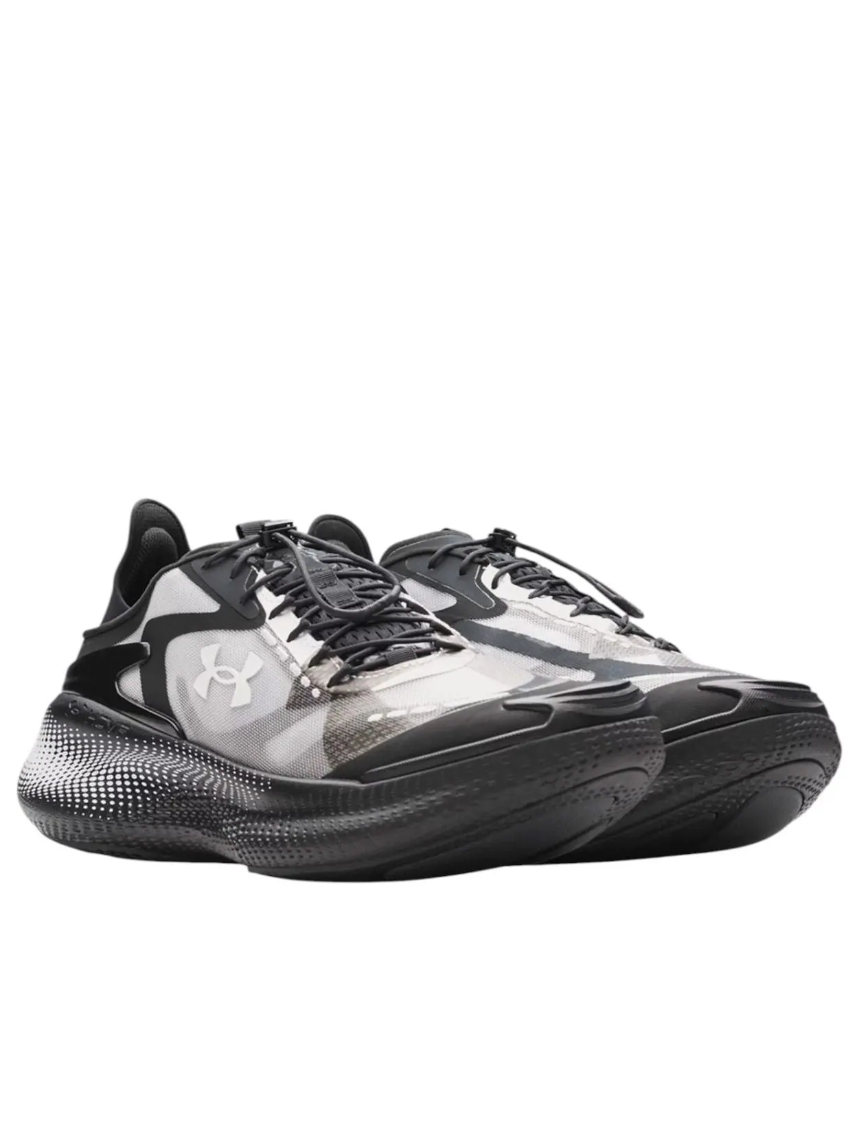 Кроссовки Under Armour ECHO 'Black White' — изображение 3 из 4, черный