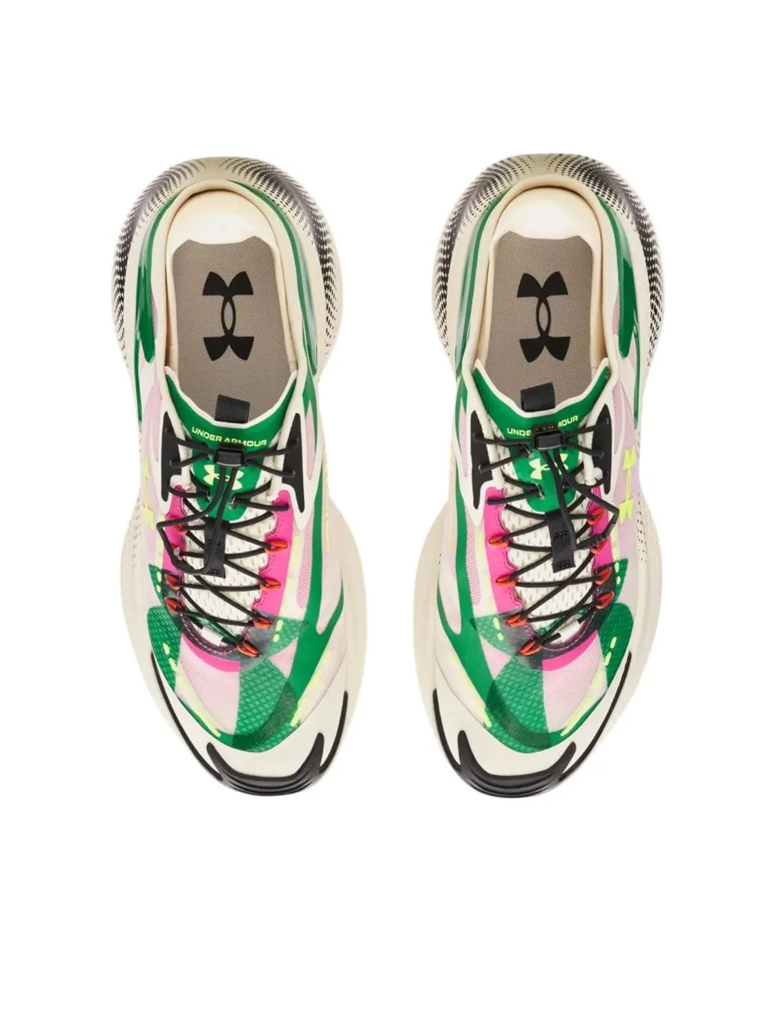 Кроссовки Under Armour ECHO 'Ivory Dune Virtual Pink' — изображение 4 из 4, белый
