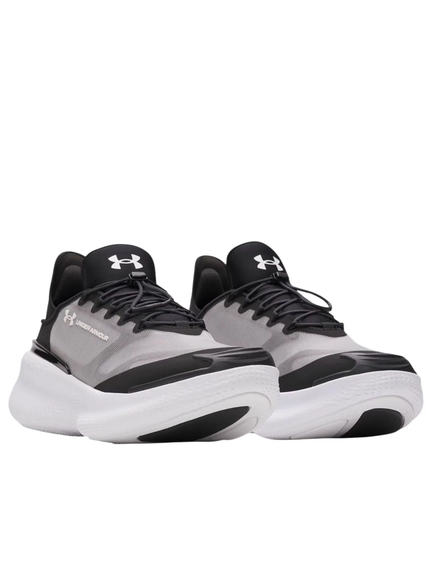 Кроссовки Under Armour Nova SlipSpeed 'Black White' — изображение 3 из 6, черный/белый
