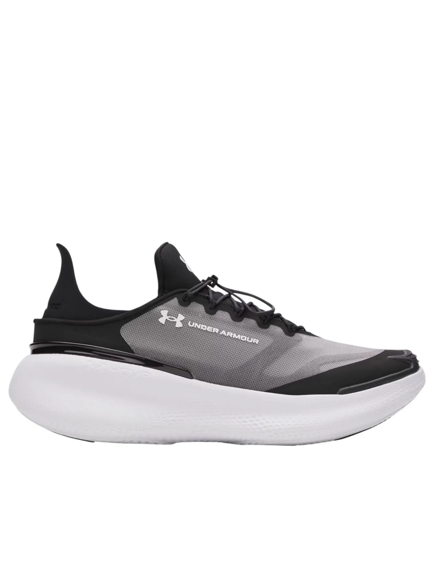 Кроссовки Under Armour Nova SlipSpeed 'Black White' — изображение 6 из 6, черный/белый