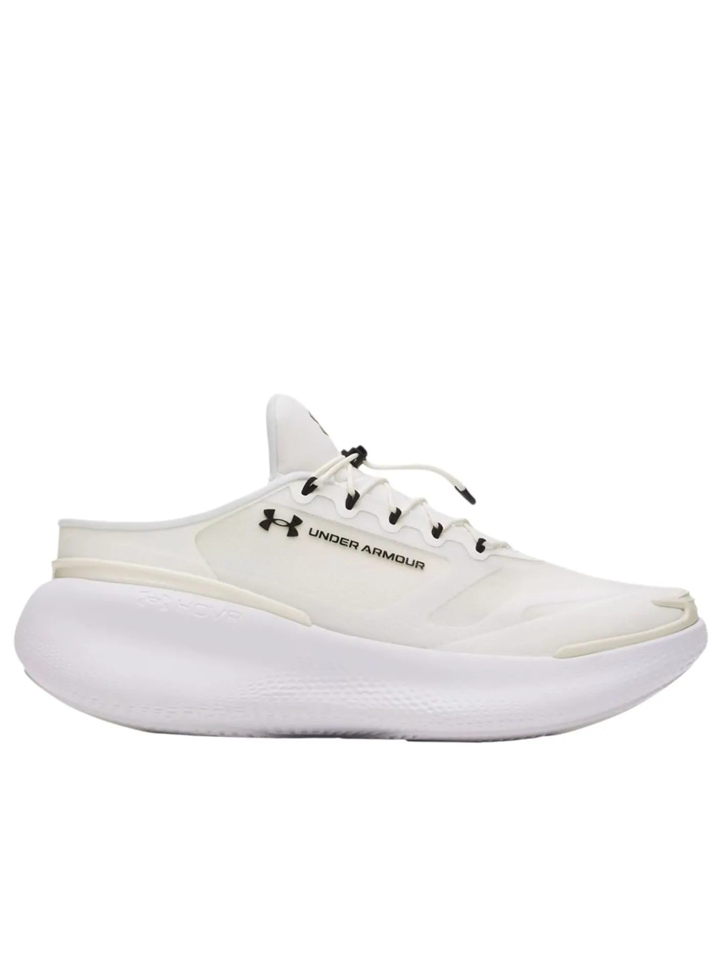 Кроссовки Under Armour Nova SlipSpeed 'White Quartz Black' — изображение 2 из 6, белый/белый/черный