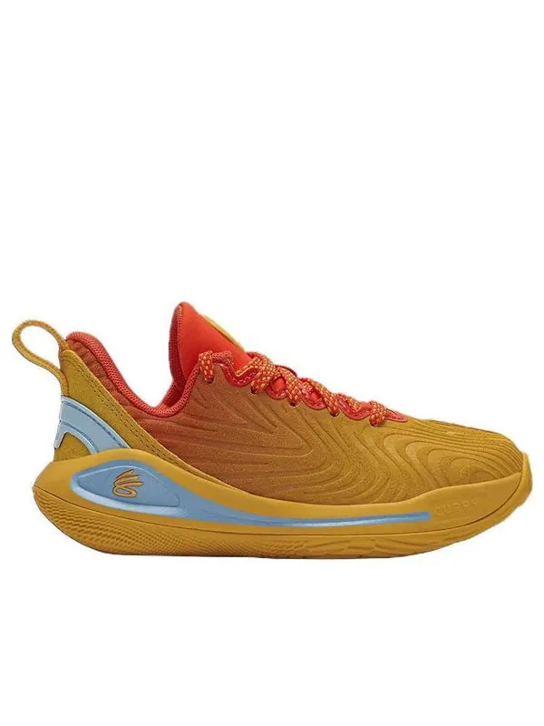 Кроссовки curry flow 12 Under Armour — изображение 2 из 4, оранжевый