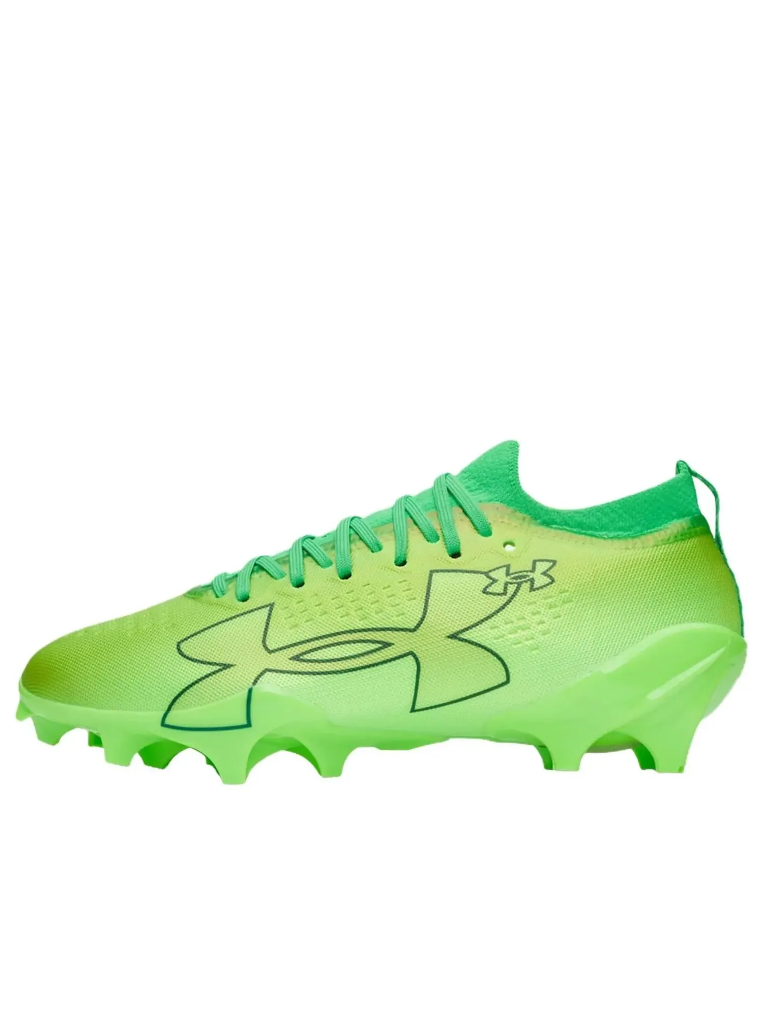 Кроссовки Under Armour Blur Pro 'Green Energy Hyper Green Valiant Green' — изображение 1 из 5, зеленый