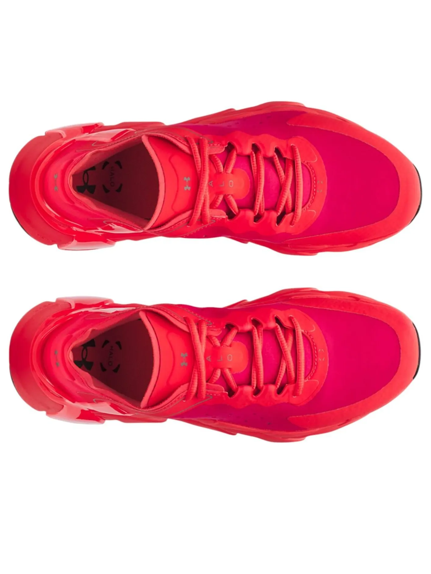 Кроссовки Under Armour UA Halo Trainer 'Red Black' — изображение 3 из 5, красный/черный