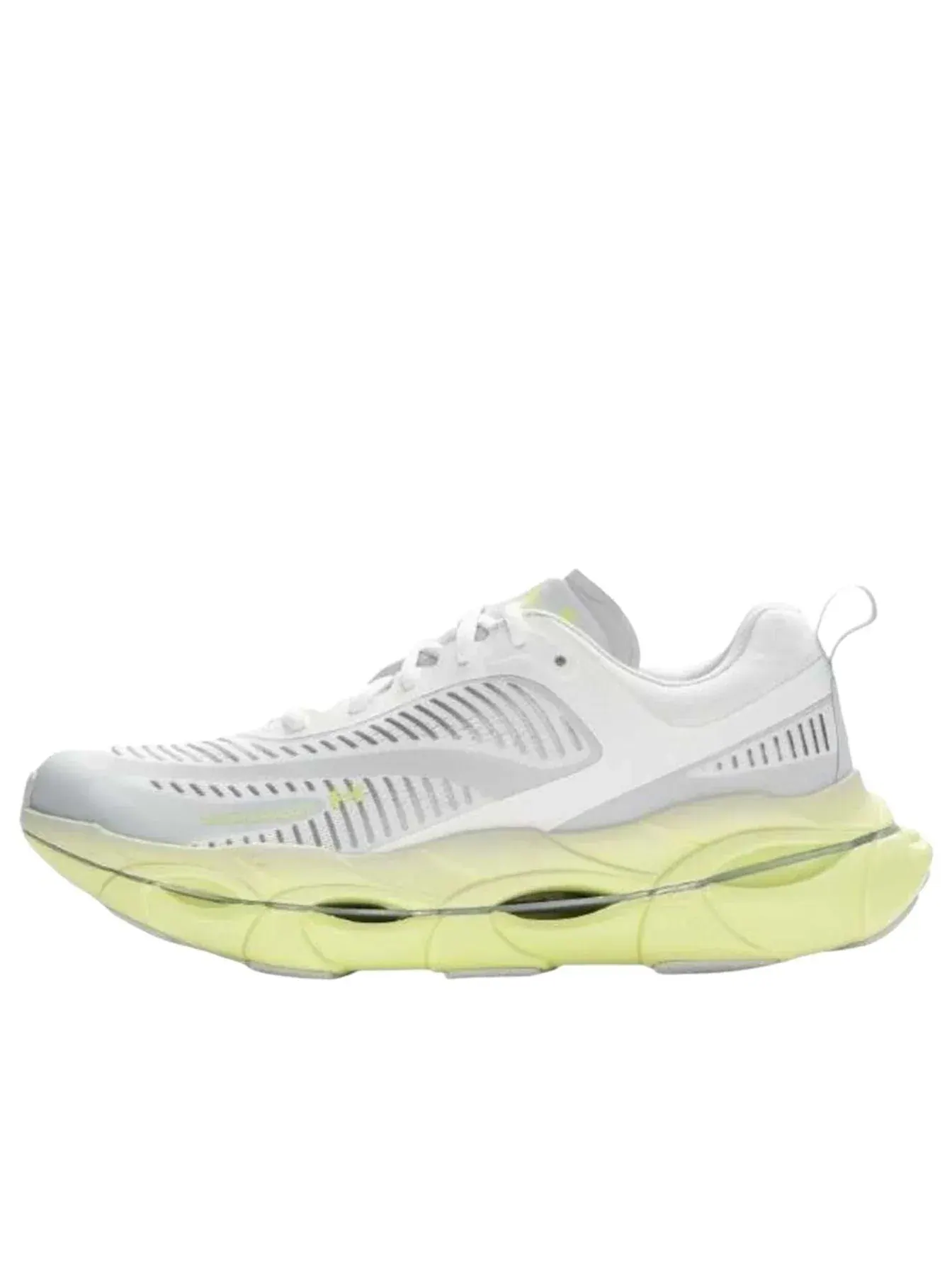 Кроссовки (WMNS) Under Armour Halo Racer 'White Halo Gray Fade Green' — изображение 1 из 5, серый