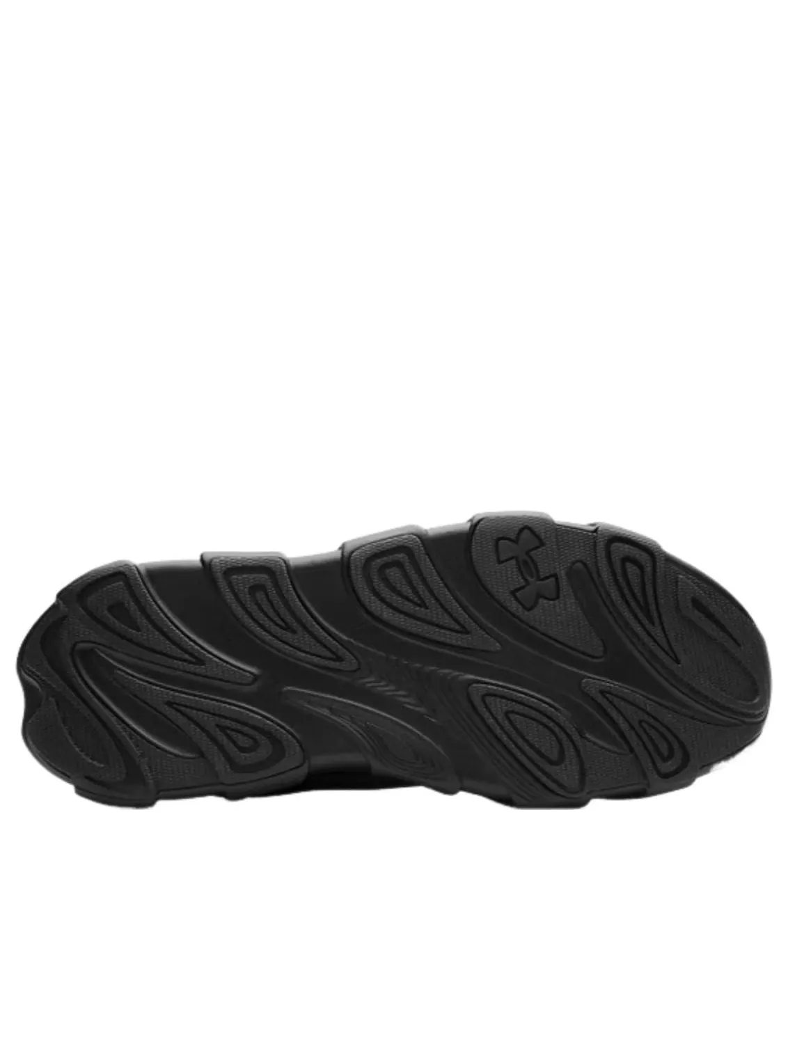 Кроссовки Under Armour Halo Runner 'Triple Black' — изображение 5 из 5, черный/черный