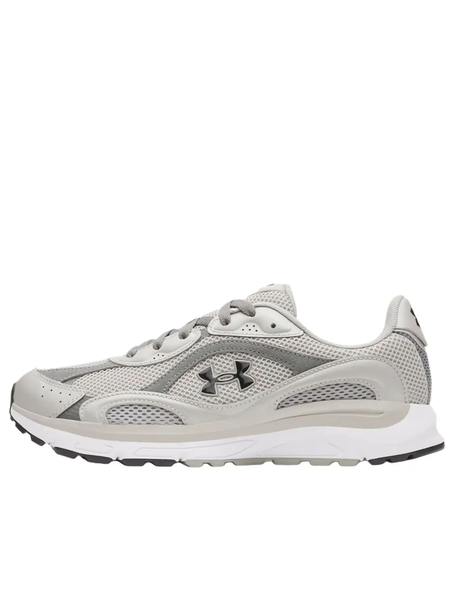 Кроссовки Under Armour Tech Runner 'Titanium Clay Green Black' — изображение 1 из 5, серый