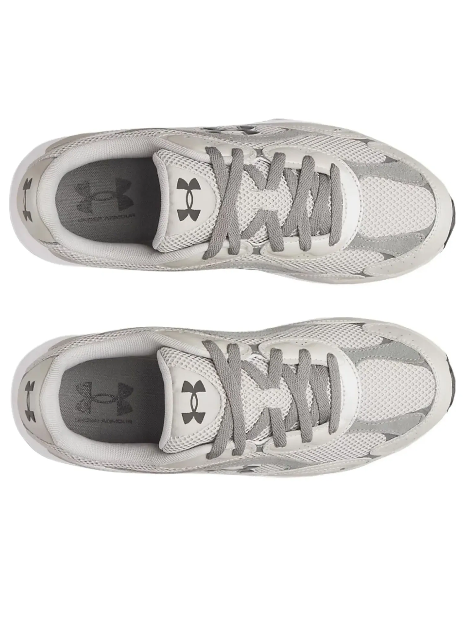 Кроссовки Under Armour Tech Runner 'Titanium Clay Green Black' — изображение 4 из 5, серый