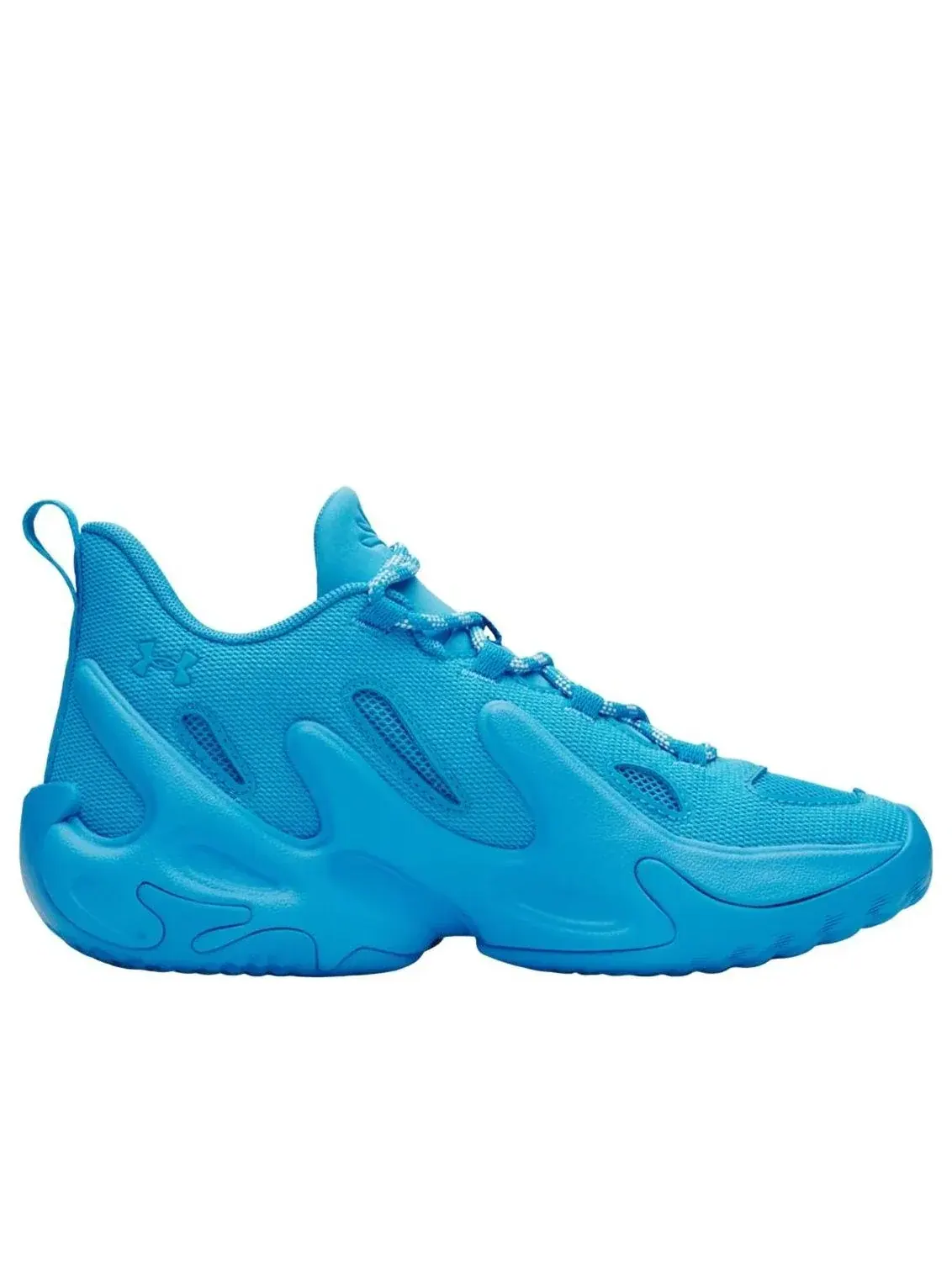 Кроссовки (GS) Under Armour Curry 13 'Capri' — изображение 2 из 5, синий
