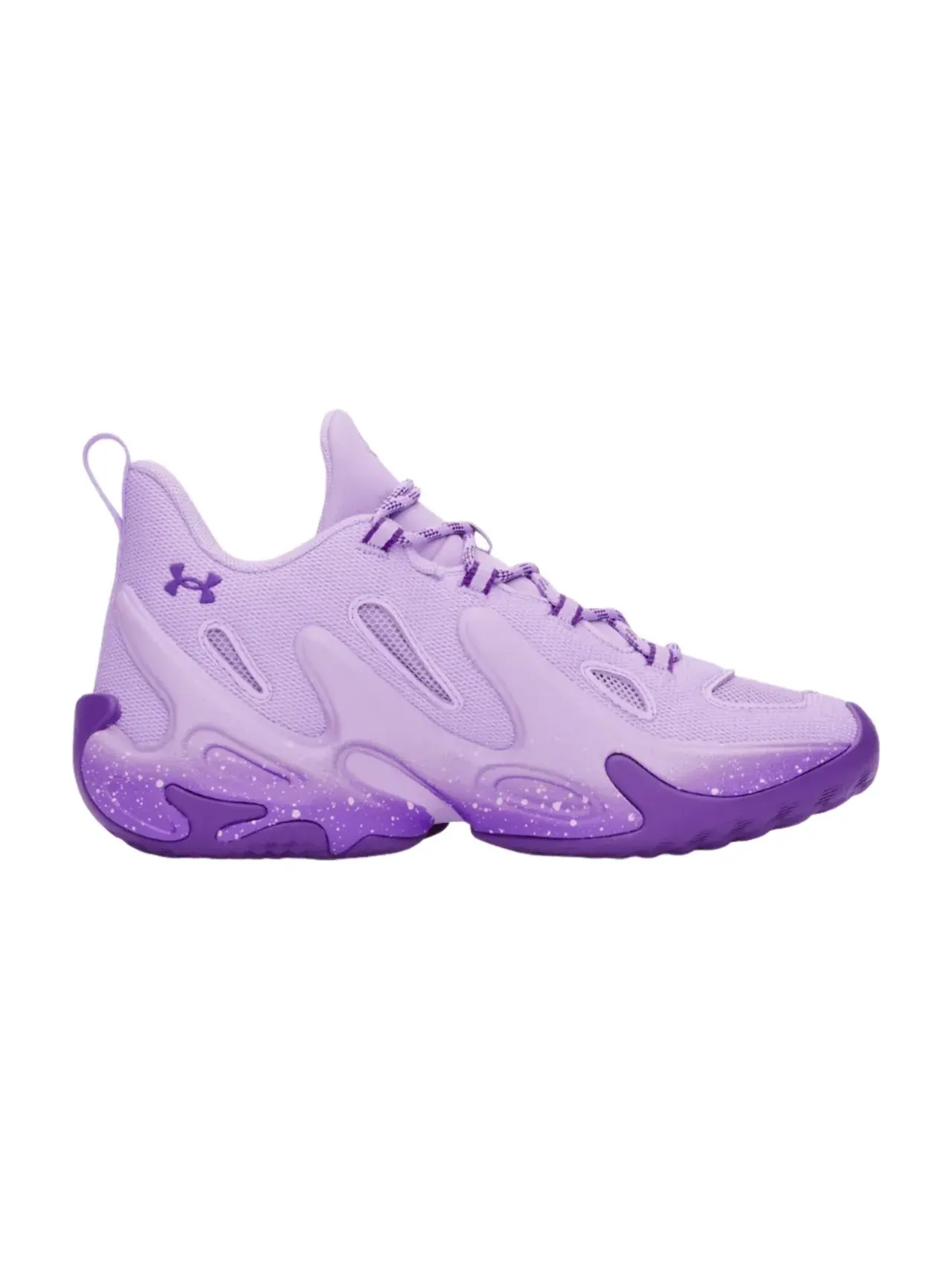Кроссовки (GS) Under Armour Curry 13 'Lenny' — изображение 2 из 4, фиолетовый