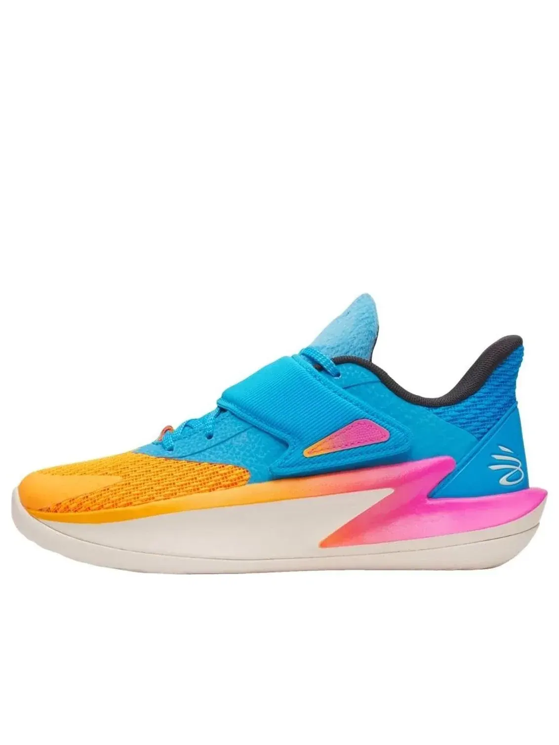 Кроссовки (GS) Under Armour Curry Fox 2 'Hooptopia' — изображение 1 из 4, синий