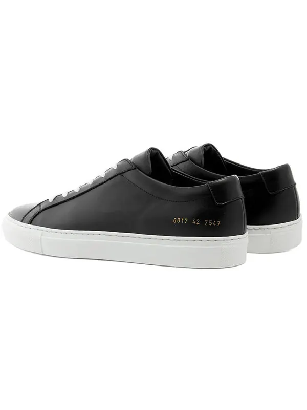 Кроссовки achilles low 'black white sole' Common Projects — изображение 3 из 4, черный/белый