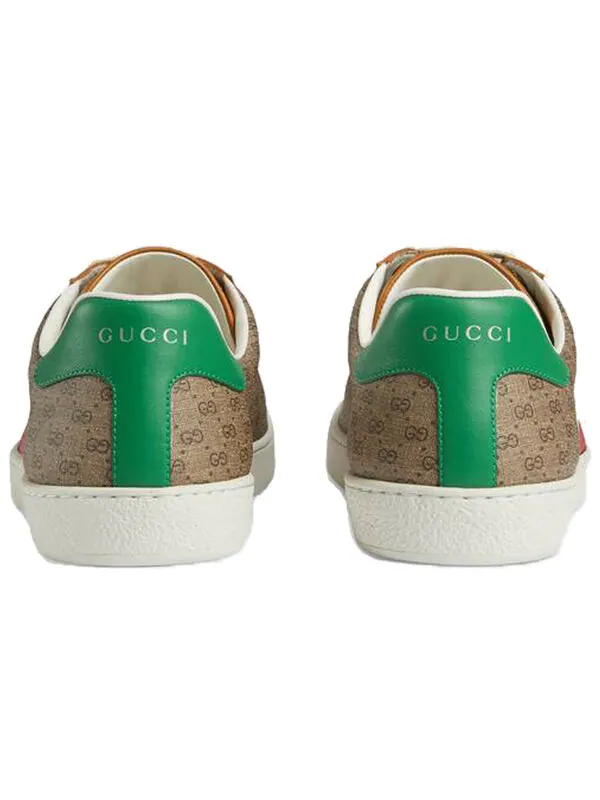 Кроссовки disney x ace low 'mickey mouse - beige' Gucci — изображение 4 из 4, коричневый