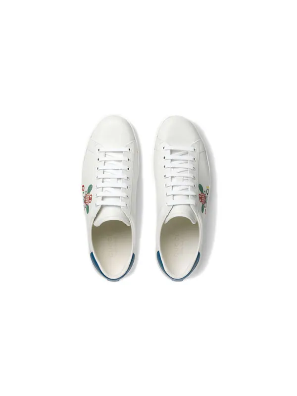 Кроссовки ace ' tennis' Gucci — изображение 3 из 4, белый