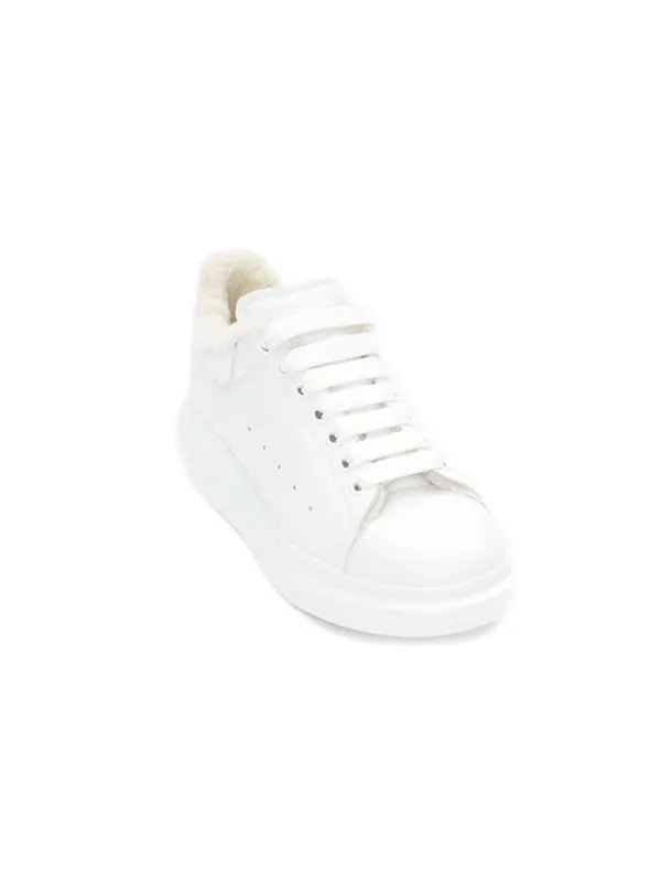 Кроссовки oversized sneaker 'white' Alexander Mcqueen — изображение 3 из 4, белый/белый/белый
