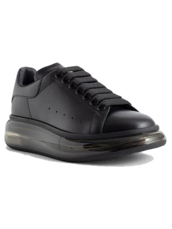 Кроссовки oversized sneaker 'black shiny sole' Alexander Mcqueen — изображение 3 из 4, черный