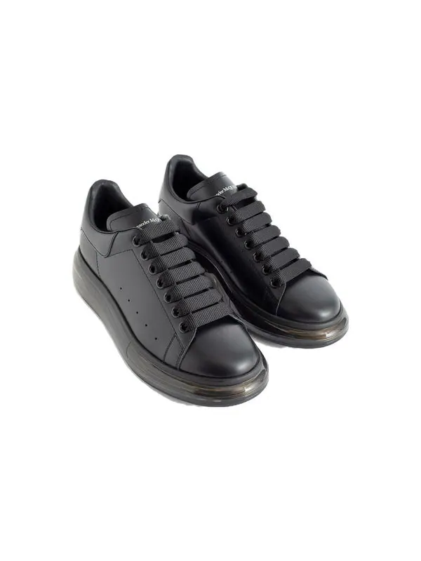 Кроссовки oversized sneaker 'black shiny sole' Alexander Mcqueen — изображение 4 из 4, черный