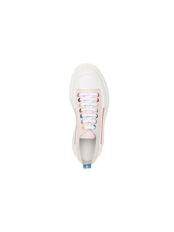 Кроссовки treadslick sneakers 'white multicolor' Alexander Mcqueen — изображение 4 из 4, белый/мульти