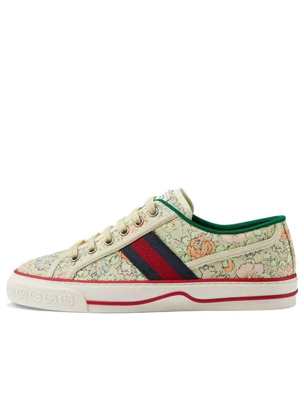 Кроссовки liberty of london x tennis 1977 'floral - mint green' Gucci — изображение 2 из 4