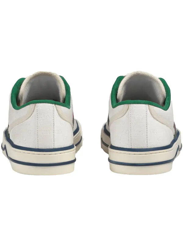 Кроссовки tennis 1977 'white mini gg' Gucci — изображение 4 из 4, белый/зеленый/красный