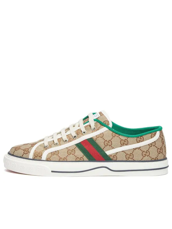 Мужские кроссовки Gucci Tennis 1977 — изображение 1 из 4, коричневый