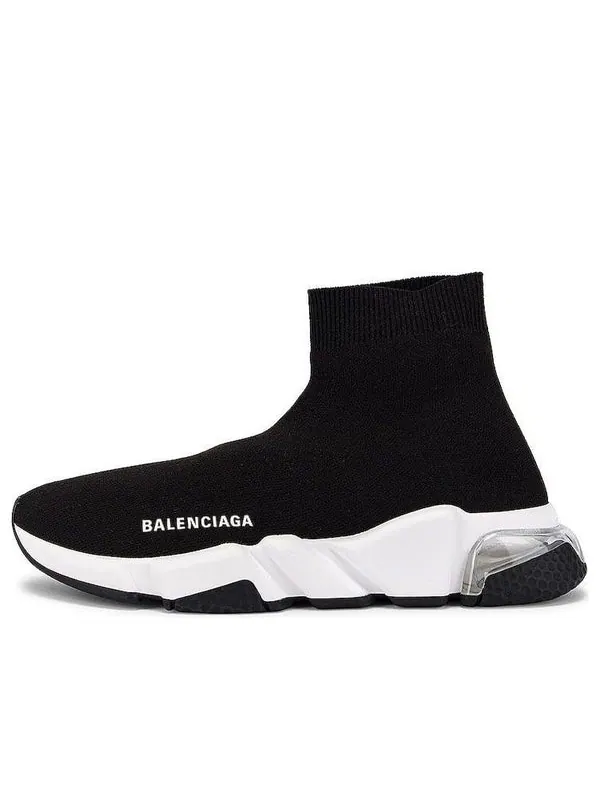 Кроссовки speed sneaker 'clear sole - black' Balenciaga — изображение 1 из 4, черный