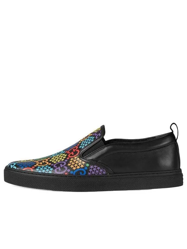 Кроссовки gg supreme slip-on 'psychedelic - black' Gucci — изображение 1 из 4, черный