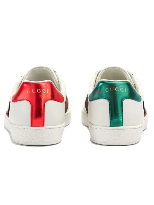 Кроссовки ace low 'gg apple patch - white' Gucci — изображение 4 из 4, белый