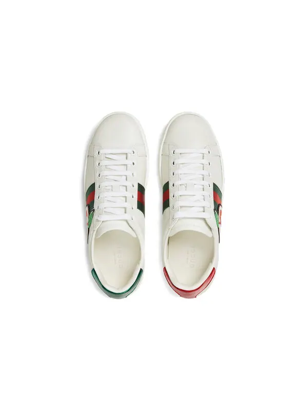 Кроссовки ace low 'gg apple patch - white' Gucci — изображение 3 из 4, белый
