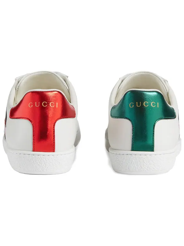 Кроссовки ace low 'gg apple patch - white' Gucci — изображение 4 из 4, белый