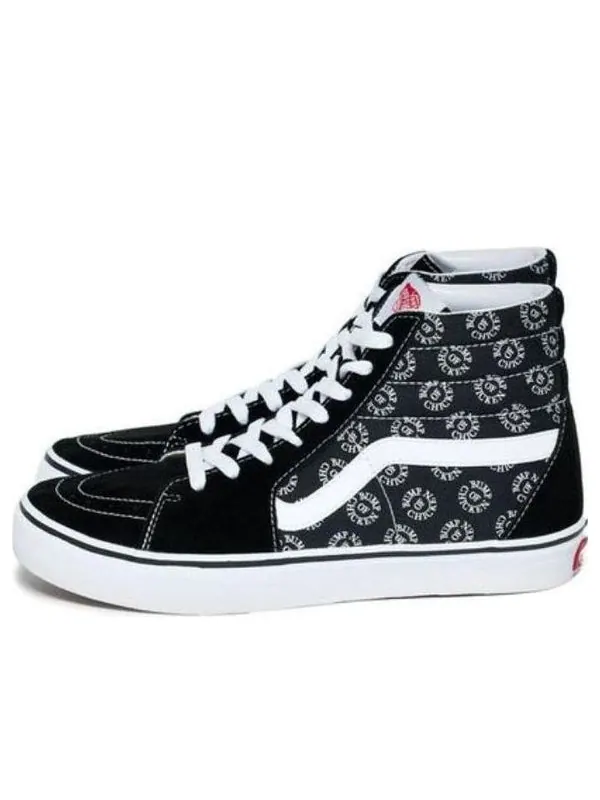 Кроссовки sk8-hi x bump of chicken blackwhite Vans — изображение 1 из 3, черный / белый