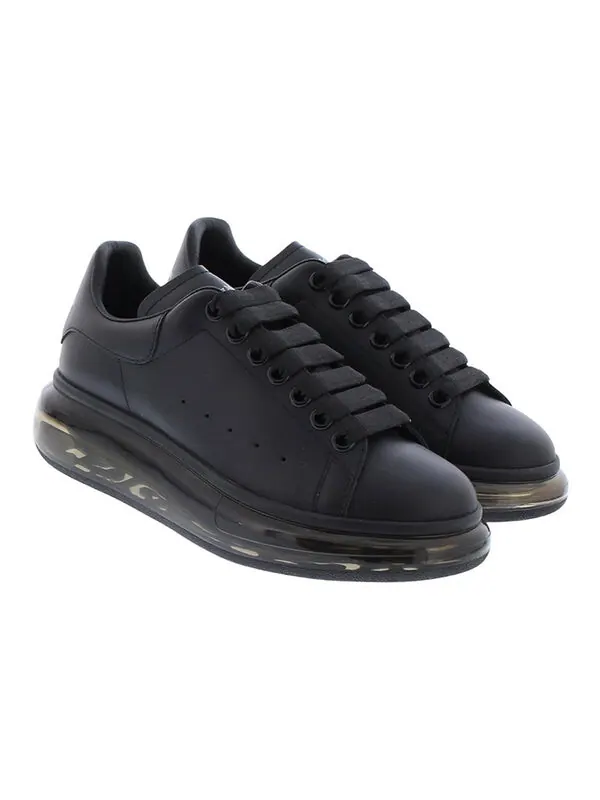 Кроссовки oversized sneaker 'clear sole - black' Alexander Mcqueen — изображение 3 из 3, черный/прозрачный