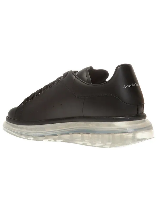 Кроссовки oversized sneaker 'black clear sole' Alexander Mcqueen — изображение 3 из 4, черный/прозрачный