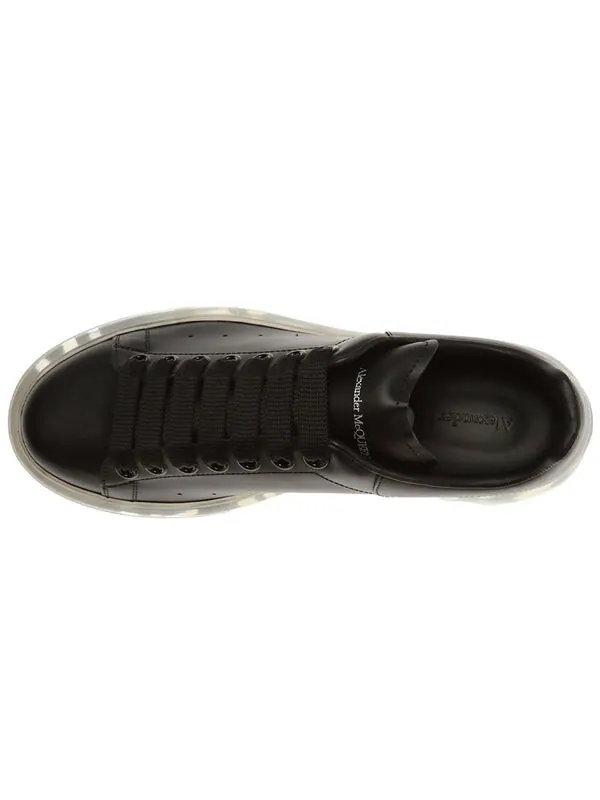 Кроссовки oversized sneaker 'black clear sole' Alexander Mcqueen — изображение 4 из 4, черный/прозрачный