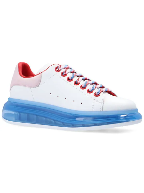 Кроссовки oversized sneaker 'white blue' Alexander Mcqueen — изображение 2 из 4