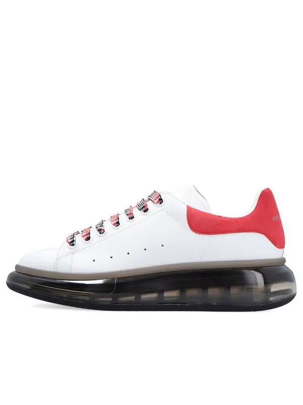Кроссовки oversized transparent 'white red' Alexander Mcqueen — изображение 1 из 4, белый/красный