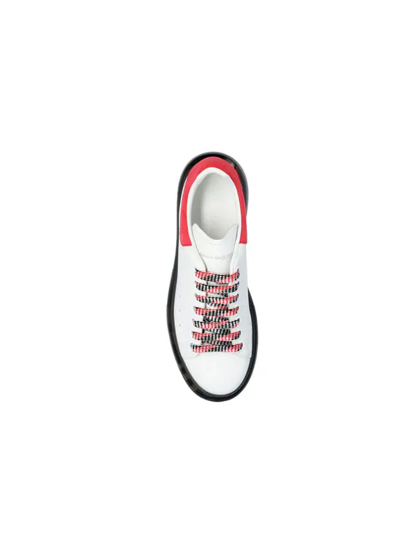 Кроссовки oversized transparent 'white red' Alexander Mcqueen — изображение 4 из 4, белый/красный